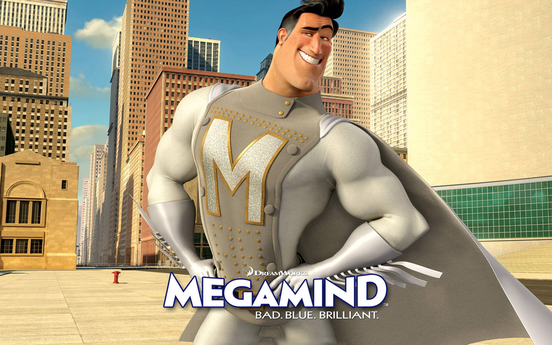Metroman De Megamind Fondo de pantalla