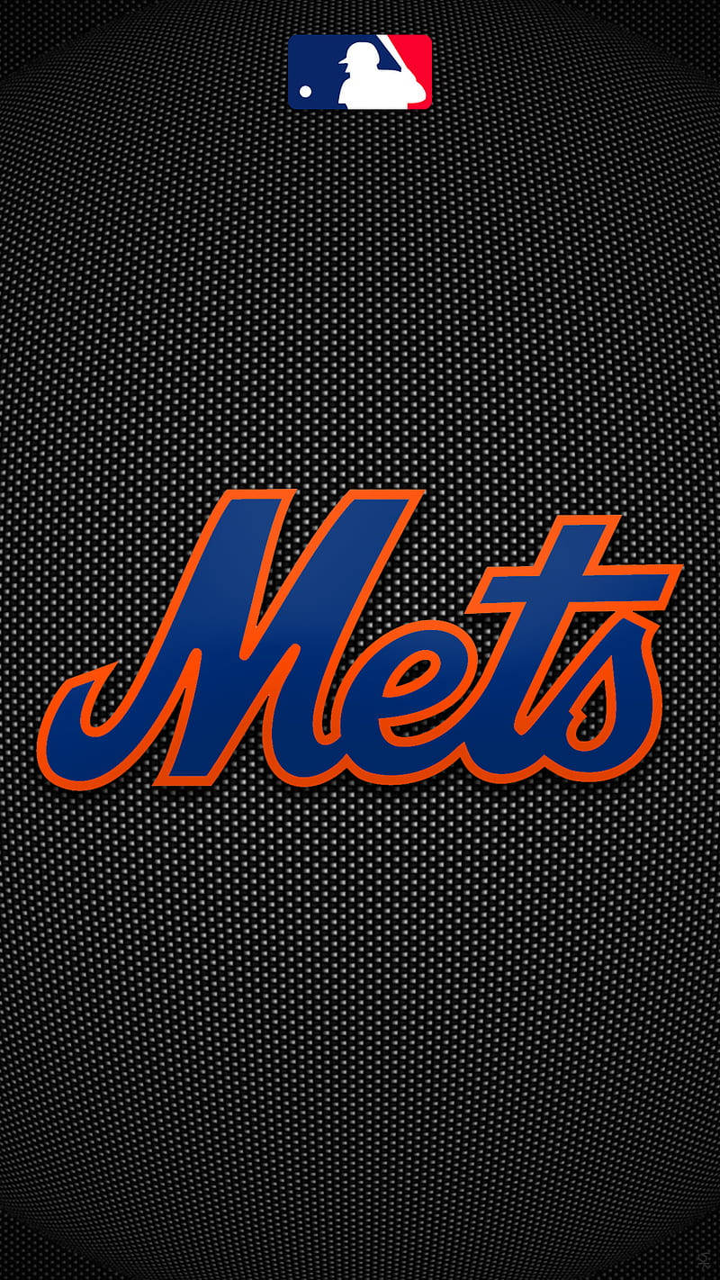 Fondo De Pantalla De Béisbol Con El Logo De Los Mets Para Iphone. Fondo de pantalla
