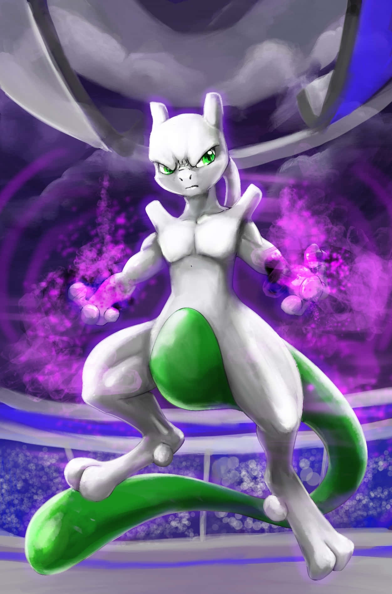 "Feel the unfathomable power of Mewtwo"