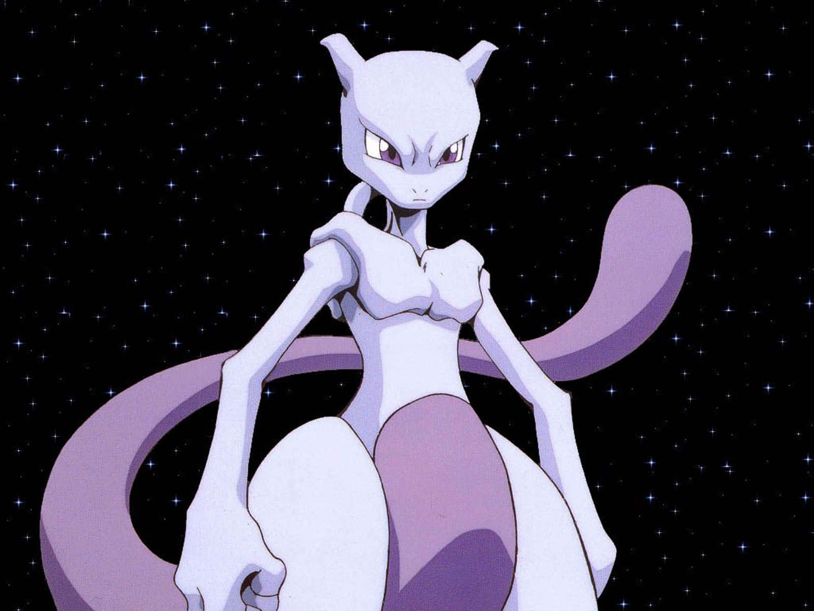 Pose for Power--Mewtwo looms with a signature aura of confidence.