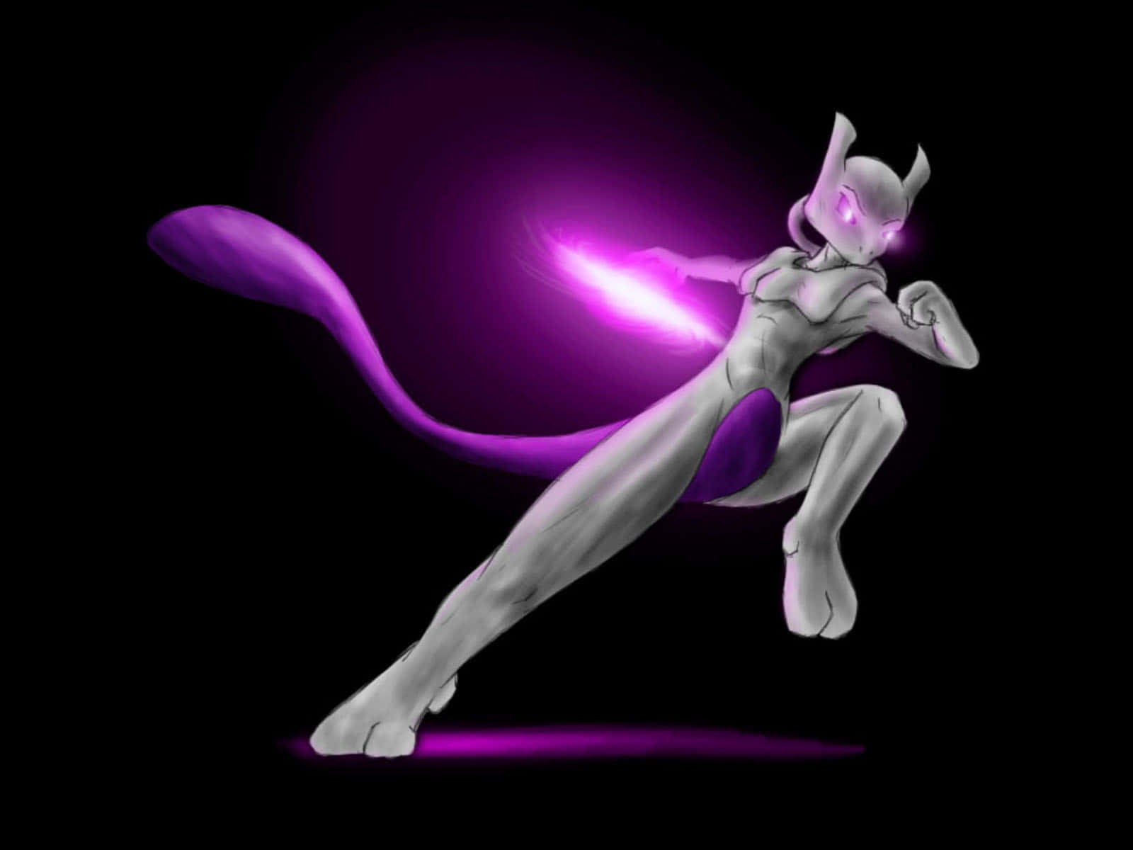 Frigørden Legendariske Psychic-type Pokémon – Mewtwo.