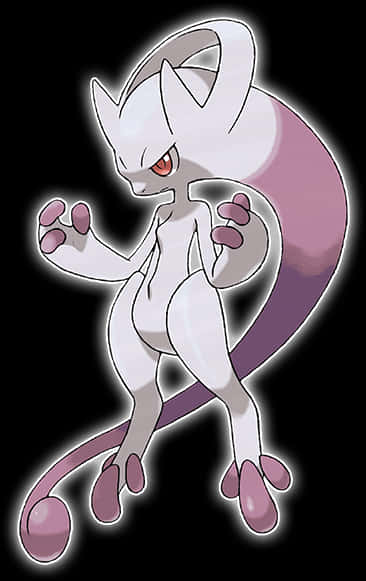 Mewtwo Pokemon Character PNG