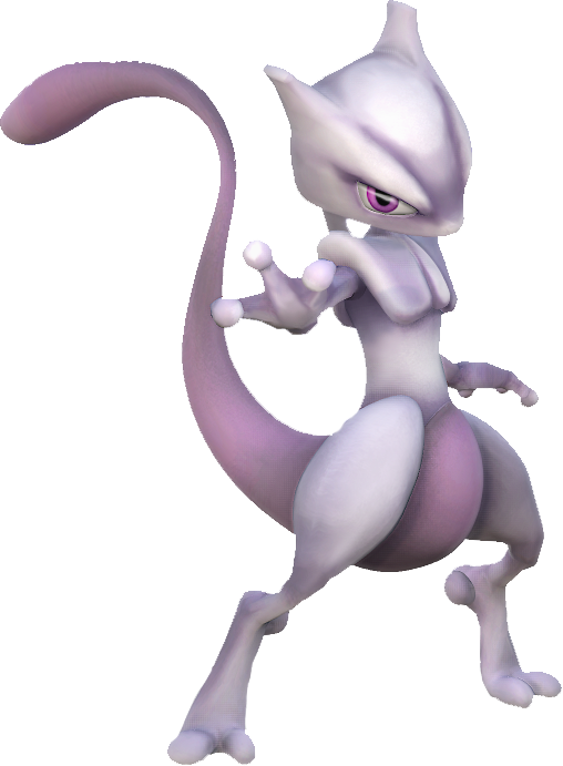 Mewtwo Pokemon Character PNG
