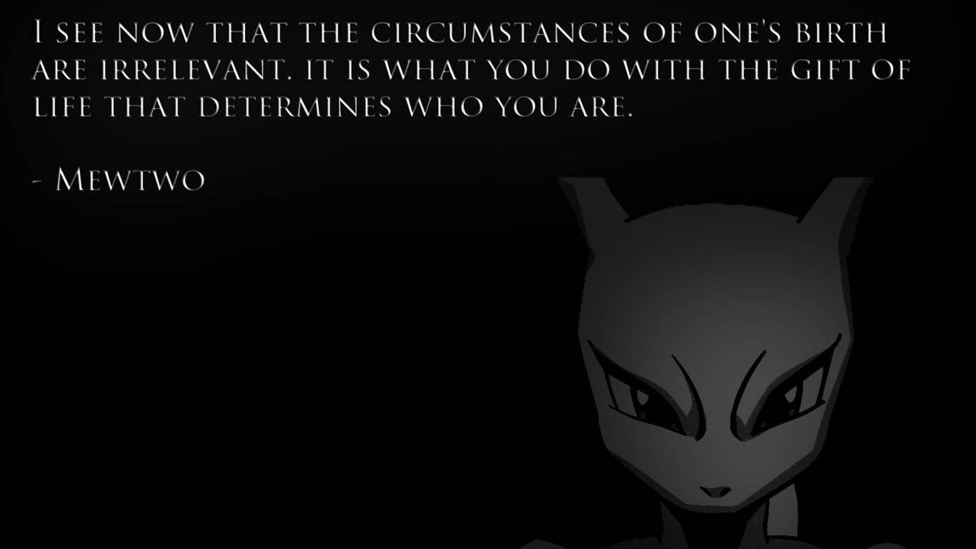 Mewtwo Quotes Fanart