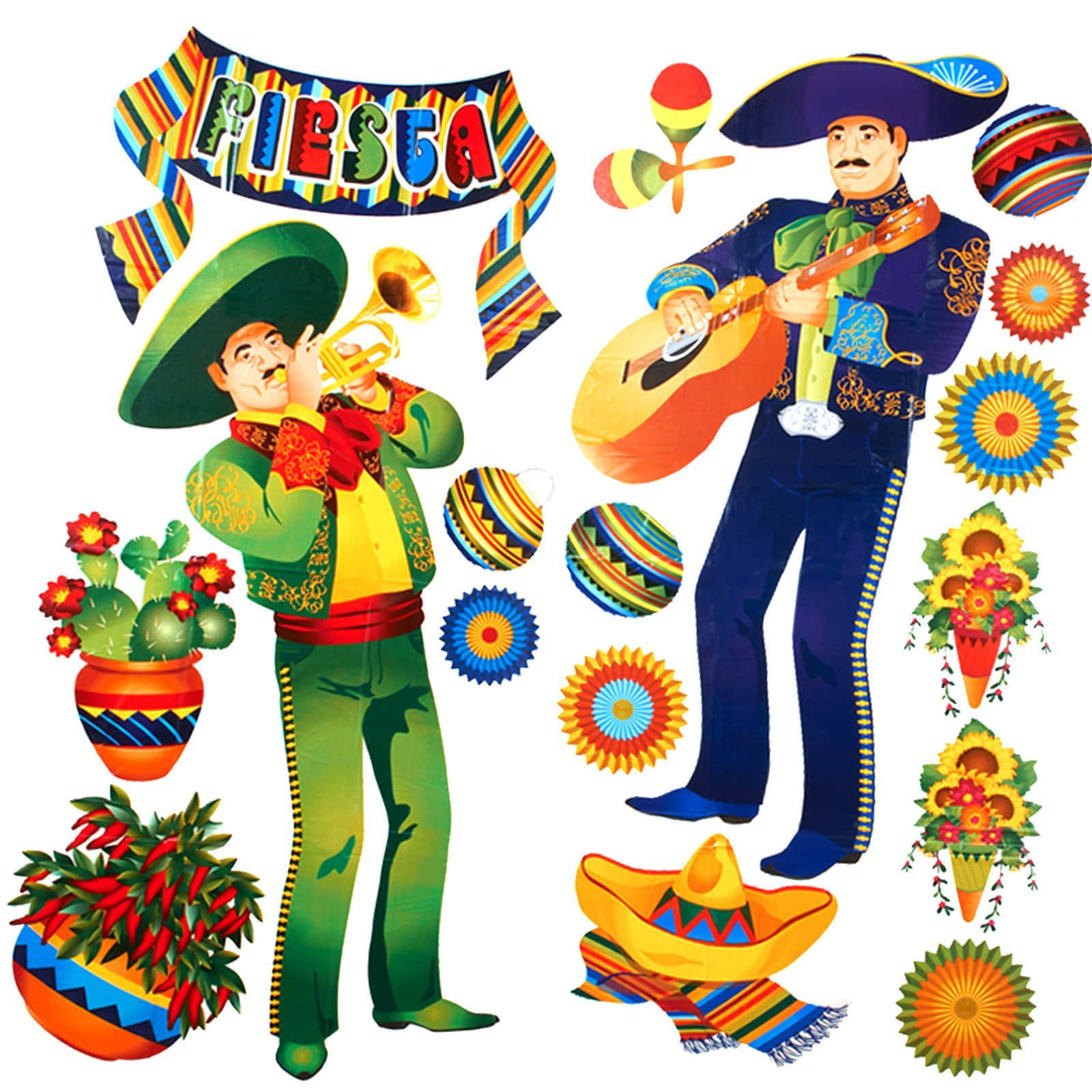 Skønhedenaf Farverige Mexicanske Kultur.