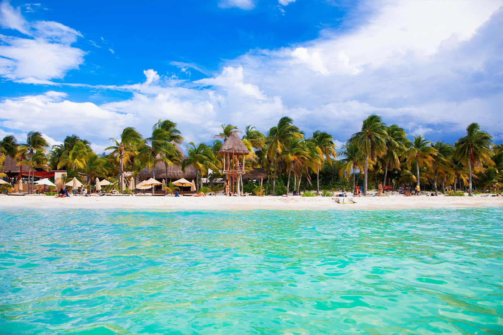 Serene Mexican Beach Paradise Wallpaper