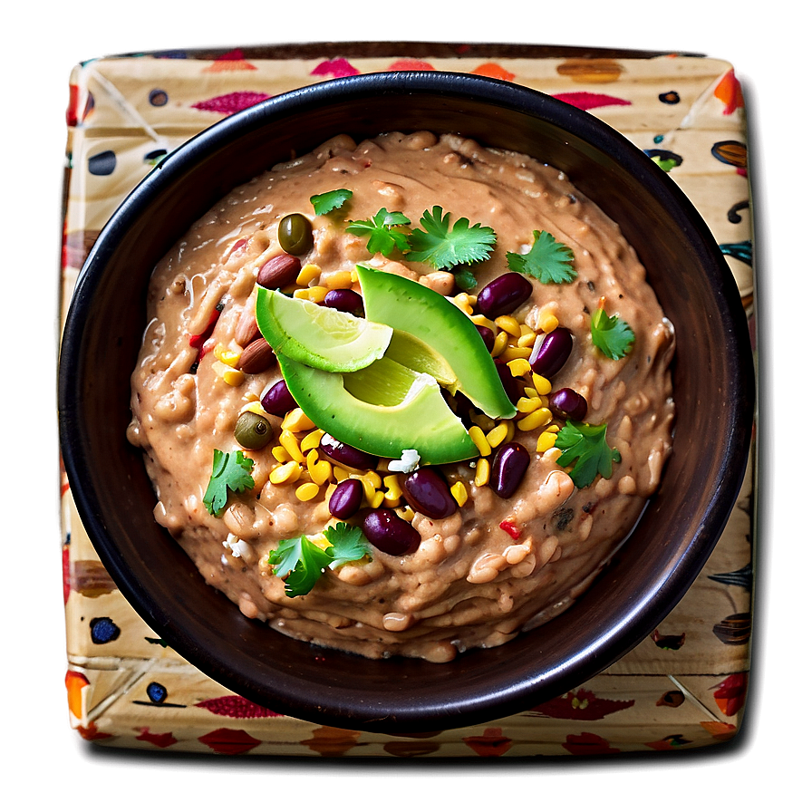 Mexican Bean Dip Png Imd PNG