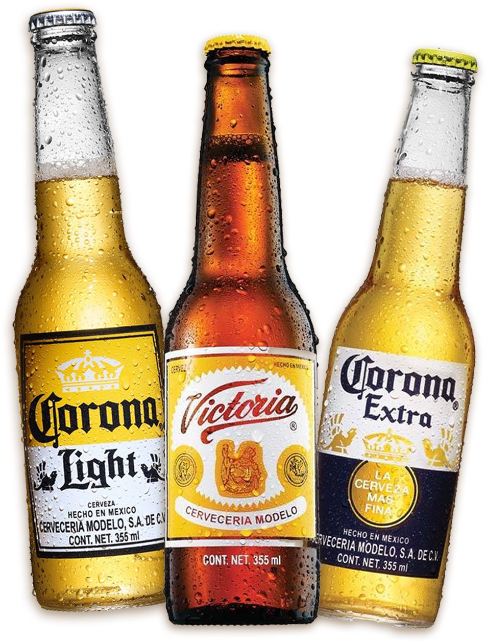 Mexican Beer Trio PNG
