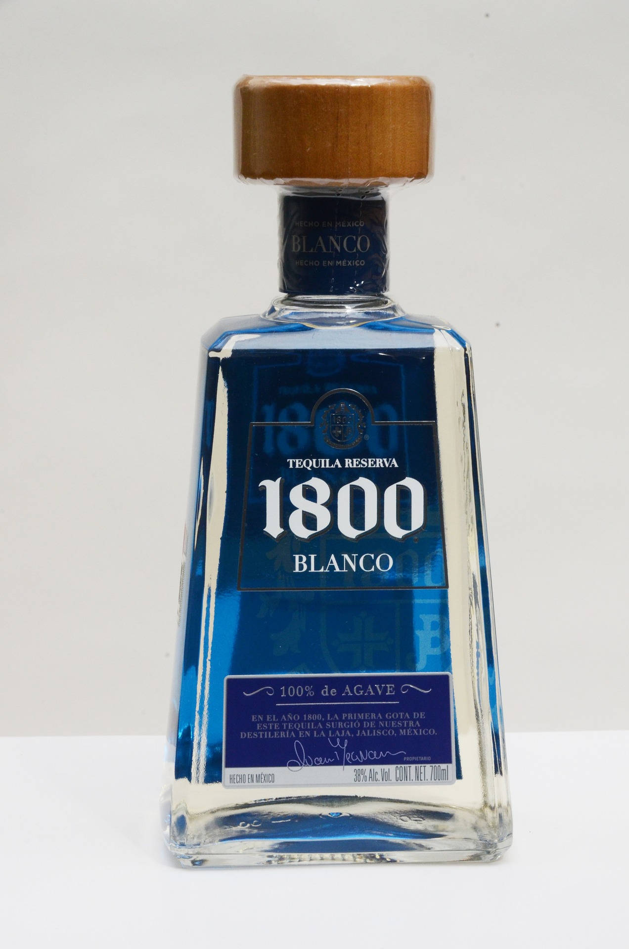Marcamexicana 1800 Tequila Reserva Silver Blanco Fondo de pantalla