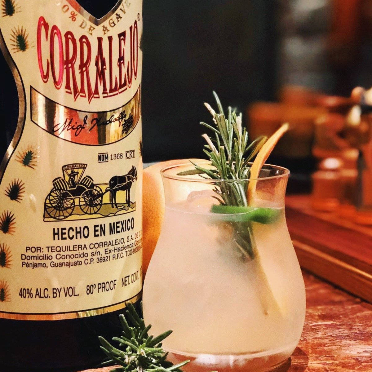 Mexican Cocktail Corralejo Tequila Liquor Wallpaper