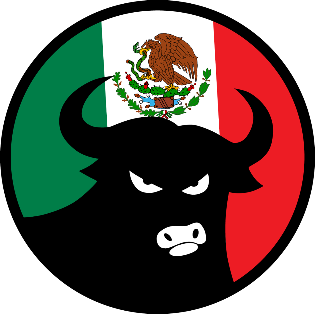 Mexican Flag Bull Icon PNG