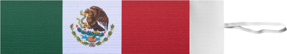 Mexican Flag Closeup Texture PNG