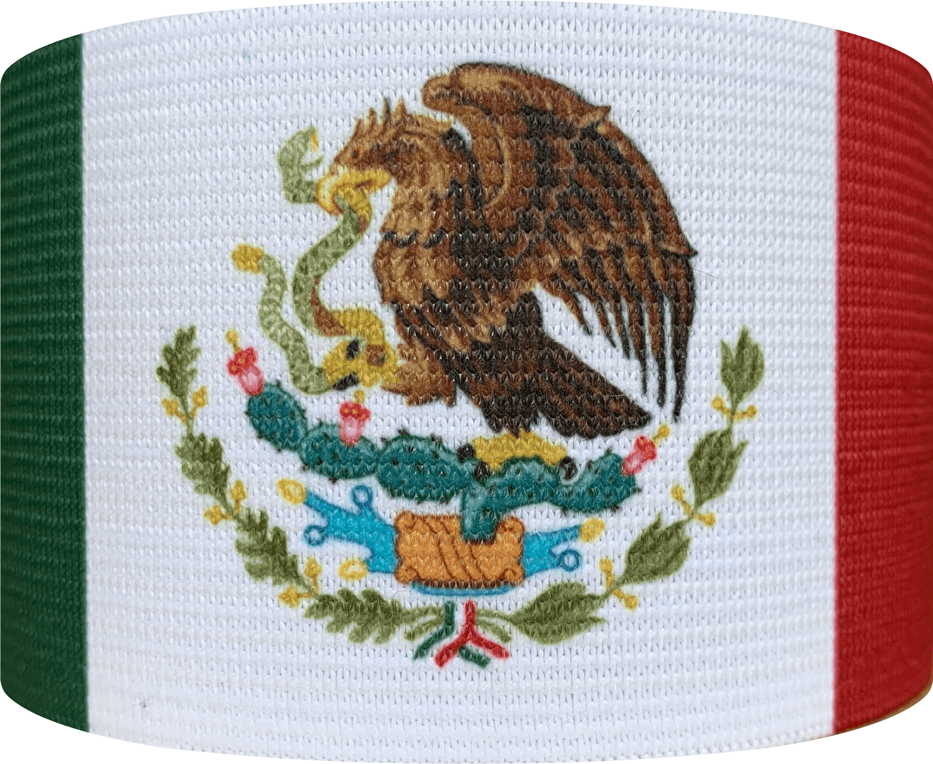 Mexican Flag Embroidery PNG