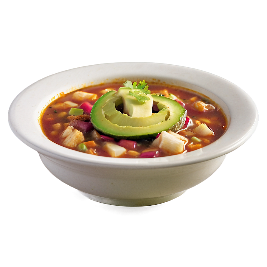 Mexican Pozole Soup Png 06122024 PNG