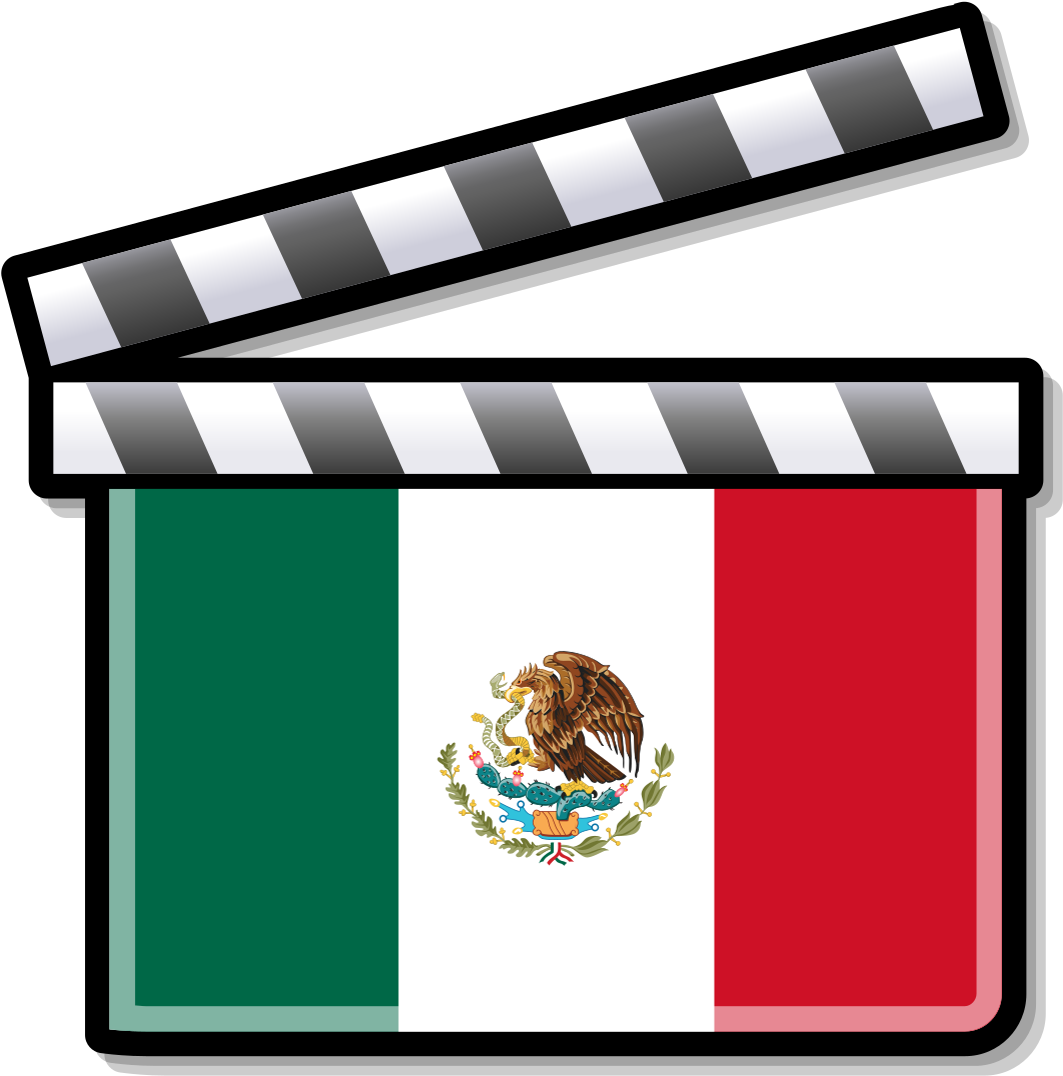 Mexican_ Flag_ Clapboard_ Illustration PNG