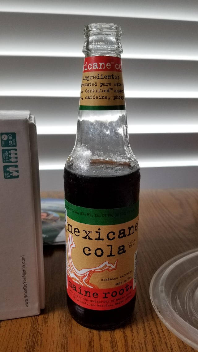 Mexicane Cola Maine Root Drinken Tapet Wallpaper