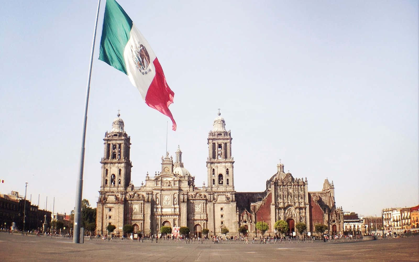 Denikoniska Horisonten Över Mexico City