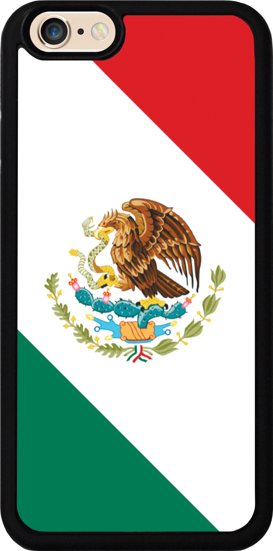 Mexico Flag Eagle Phone Case Design PNG
