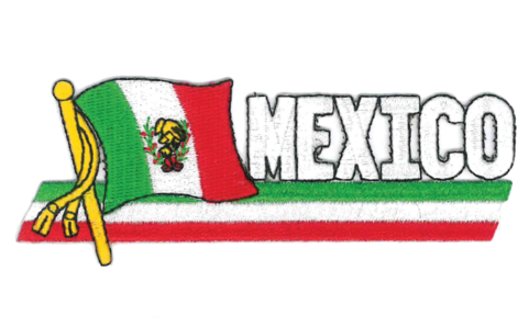 Mexico Flag Graphic Design PNG