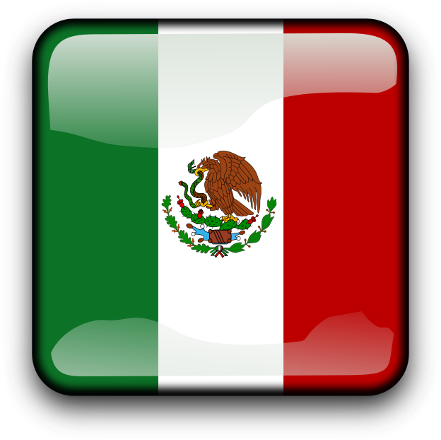 Mexico Flag Icon PNG