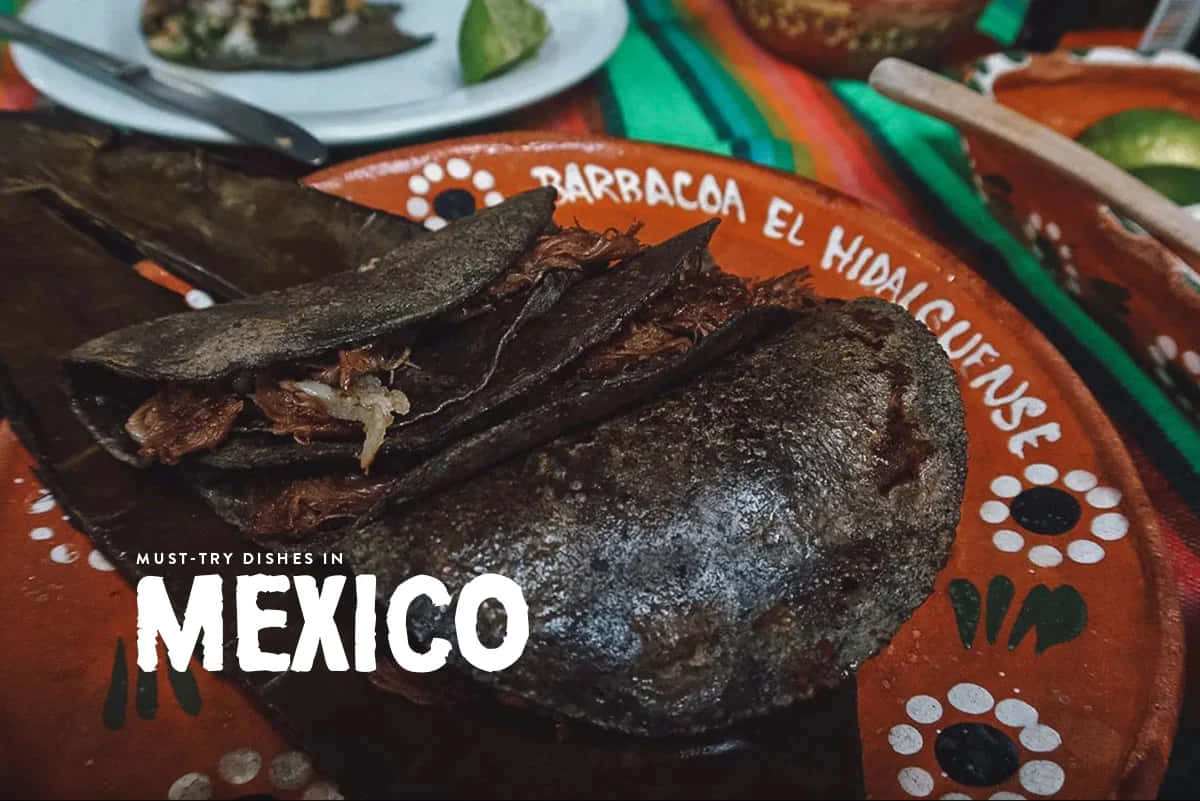 Desfrutedo Sabor Autêntico Da Cozinha Mexicana Na Sua Tela.
