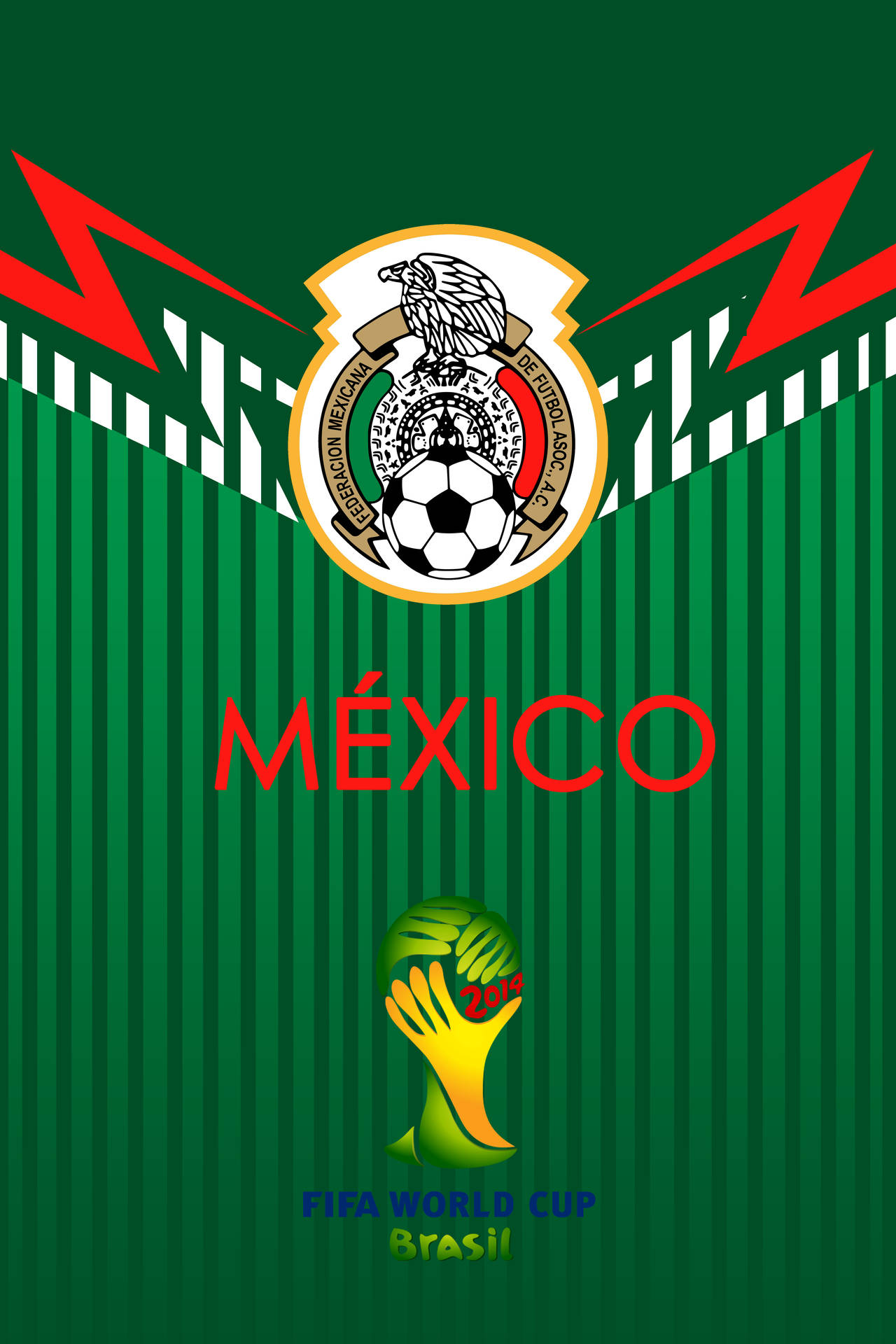 Mexico Soccer FIFA World Cup Logo Wallpaper