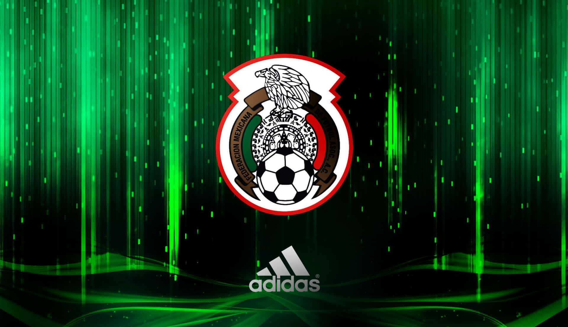 Logotipoda Federação Mexicana De Futebol De Futebol Para Papel De Parede De Computador Ou Celular. Papel de Parede