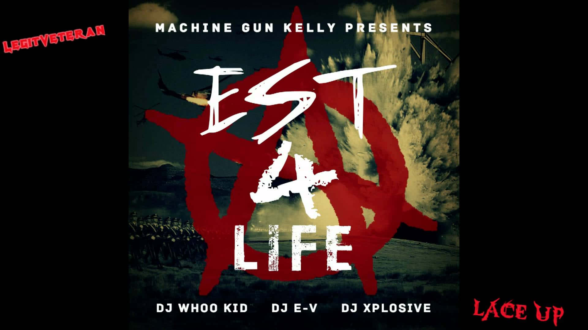 "Eminem and Machine Gun Kelly - Music Legends Collide" Wallpaper