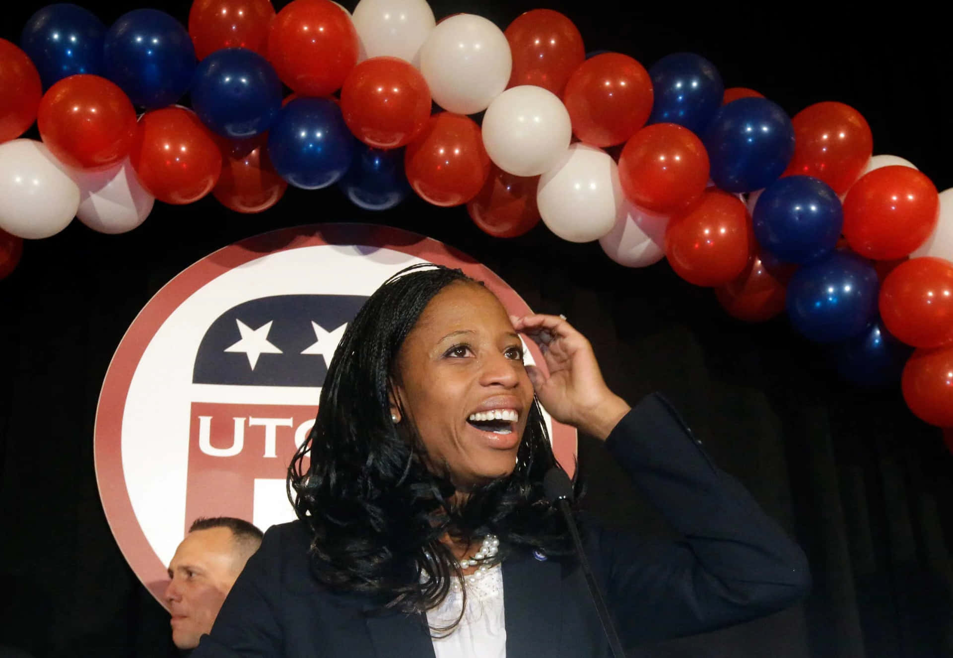 Mia Love Celebrating With Utah Republicans: 