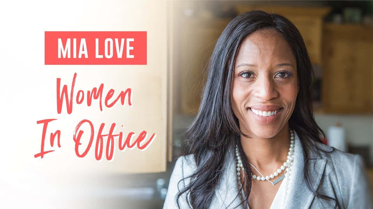 Mia Love Woman In Office Speech Wallpaper