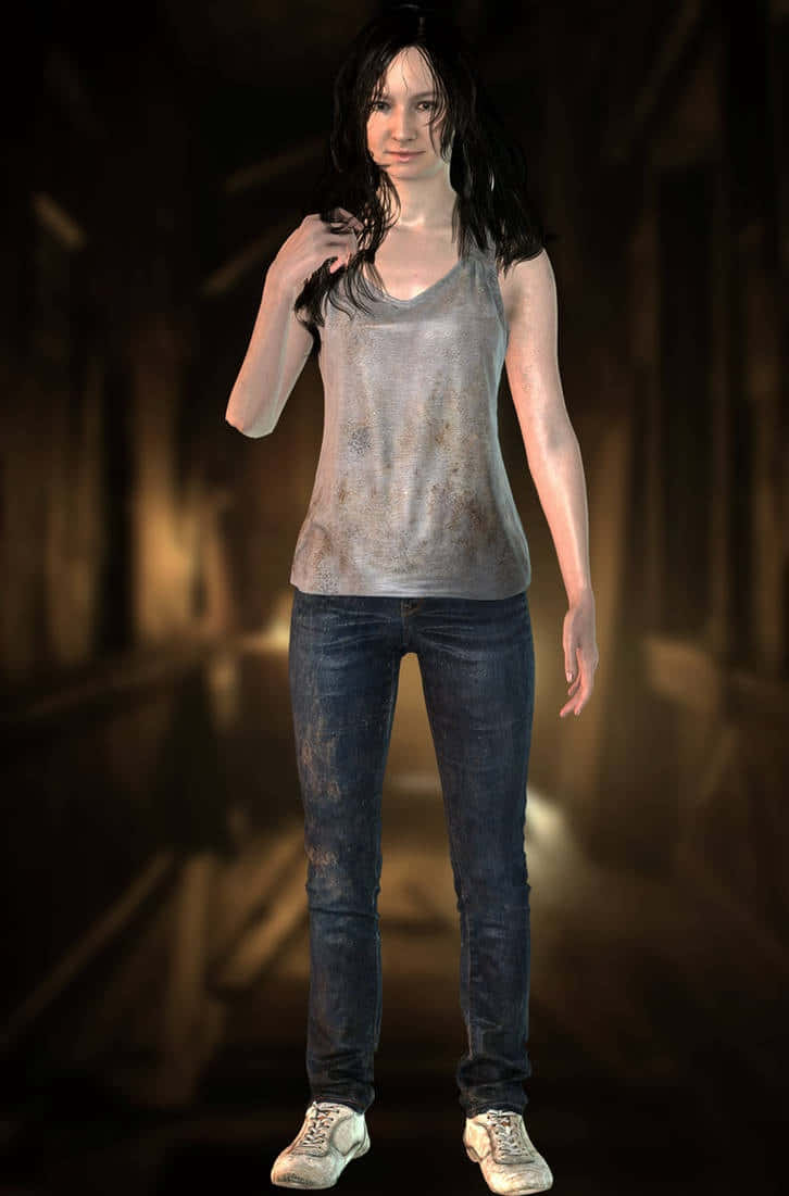 Mia Winters Resident Evil Karakter Bakgrunnsbildet