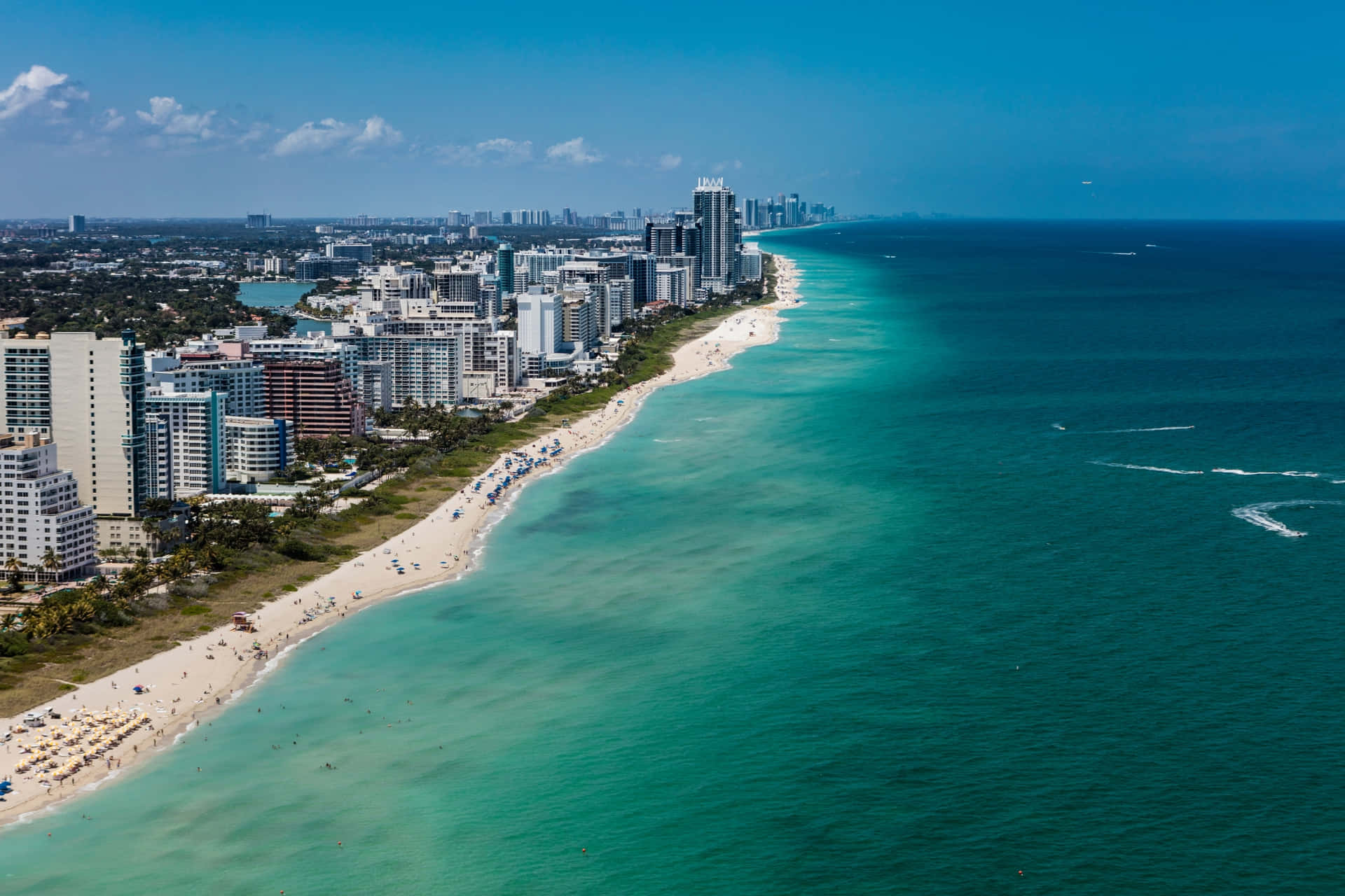Miami Beach Aerial View Picture