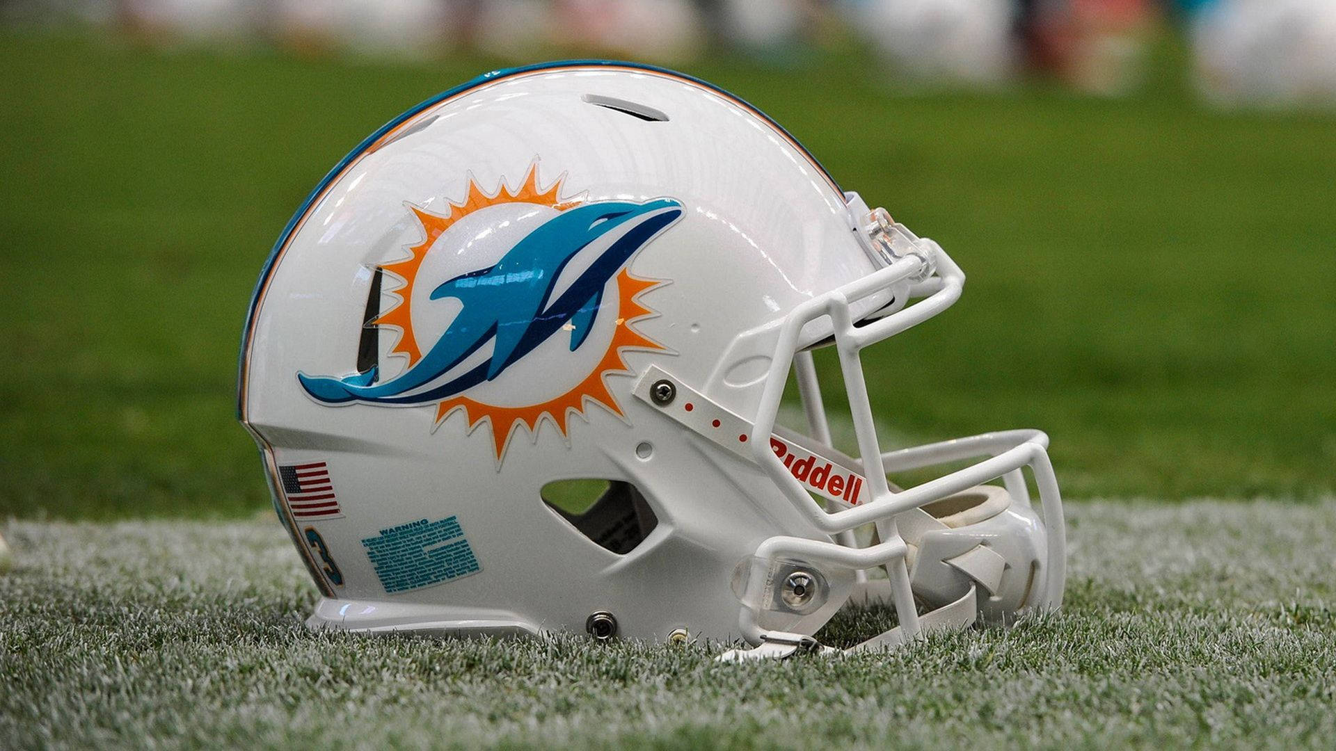 Download Miami Dolphins Football Helmet Wallpaper 