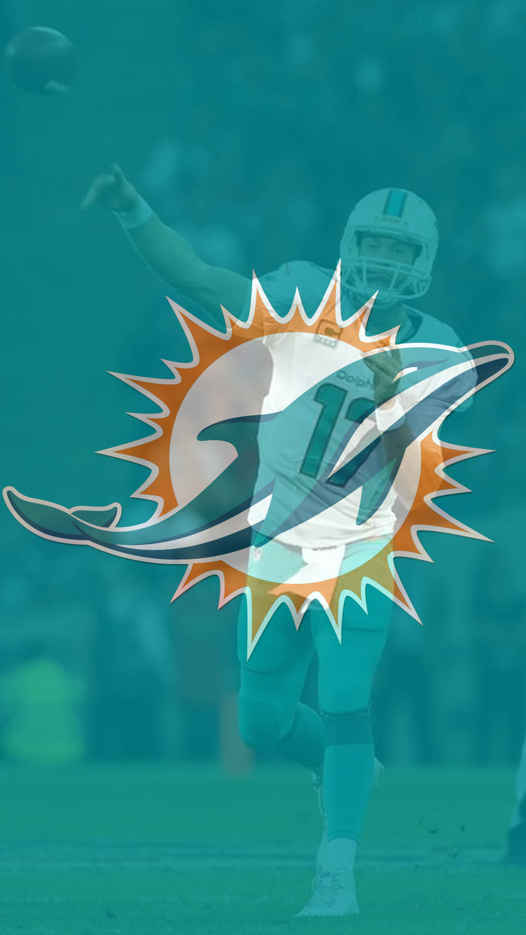 Get your Miami Dolphins pride on your phone with a Miami Dolphins iPhone Wallpaper