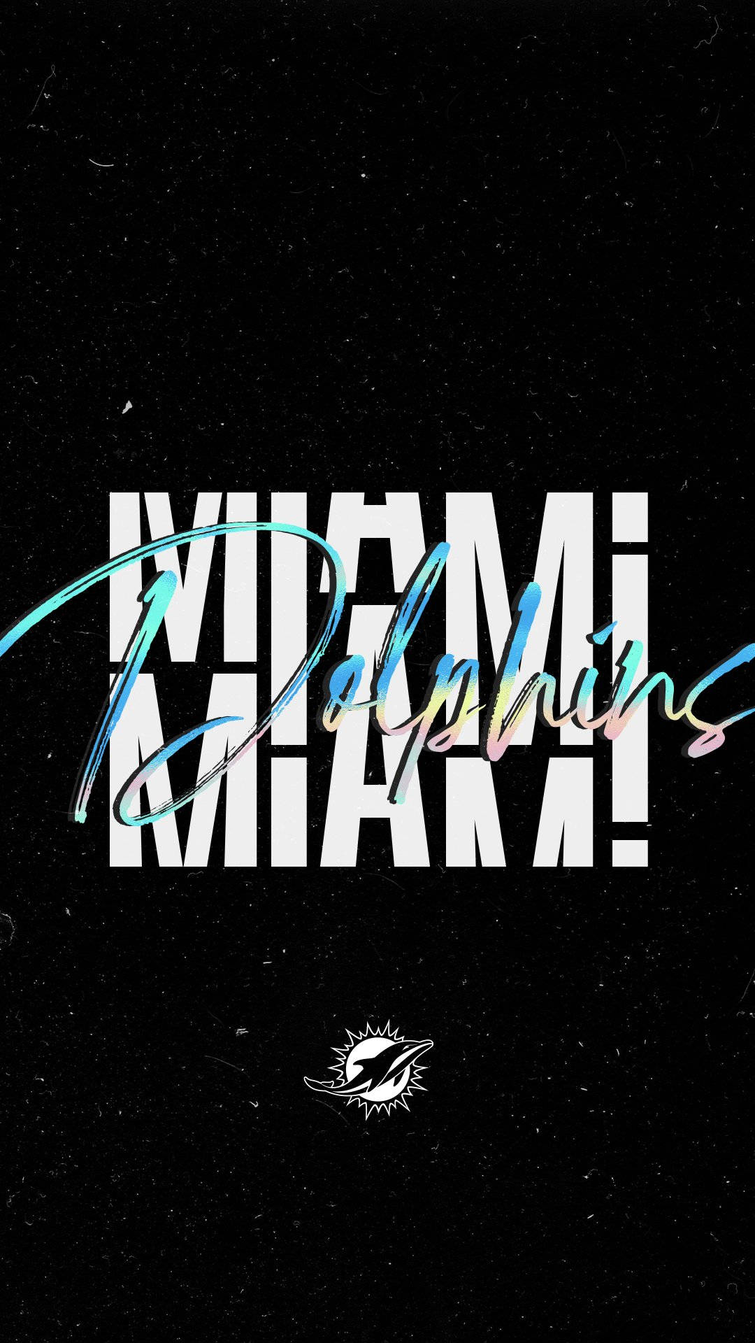 Show your Miami Dolphins fandom with this iPhone wallpaper! Wallpaper