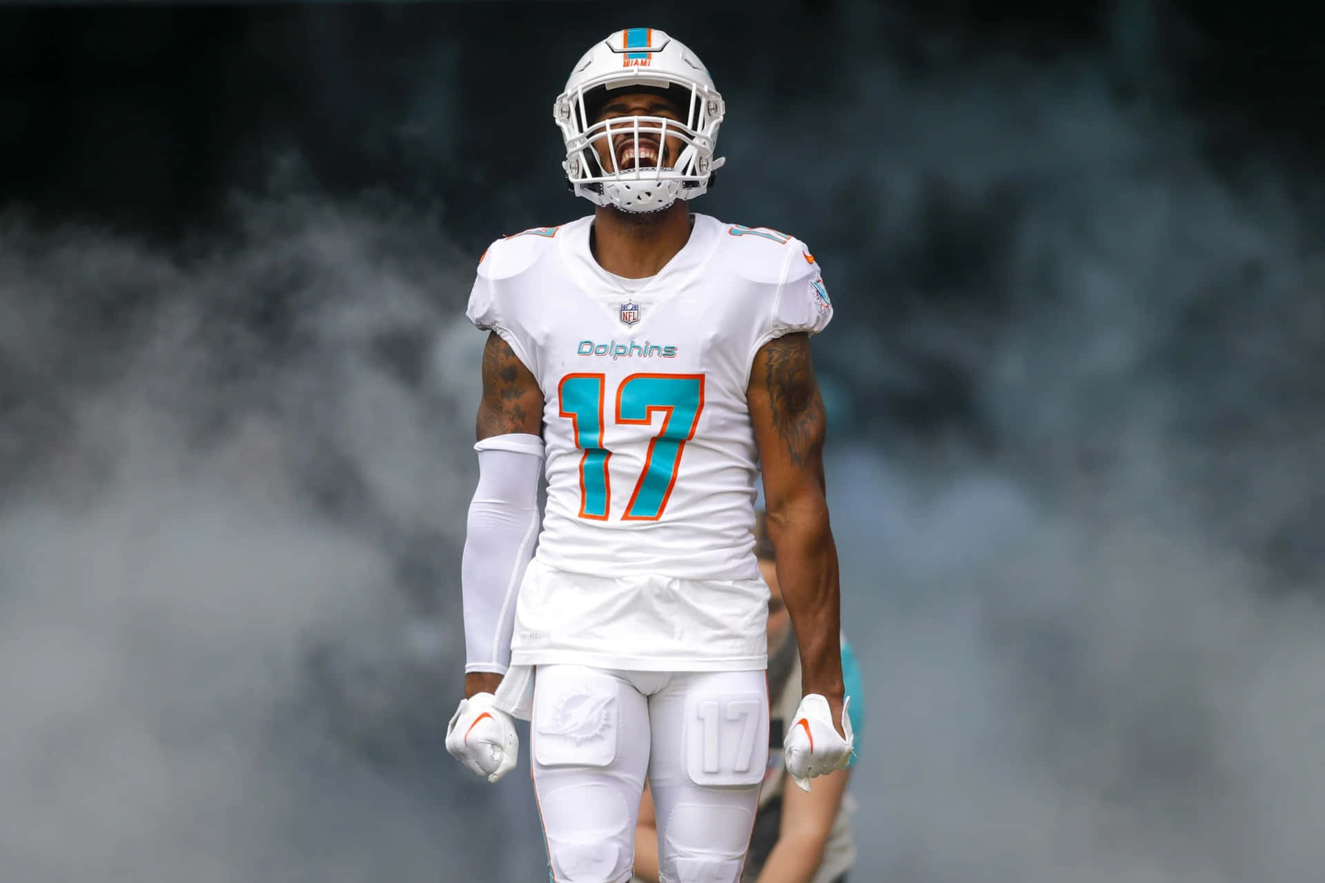 Miami Dolphins Player Number17 Wallpaper