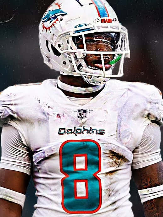 Miami Dolphins Player Number8 Wallpaper