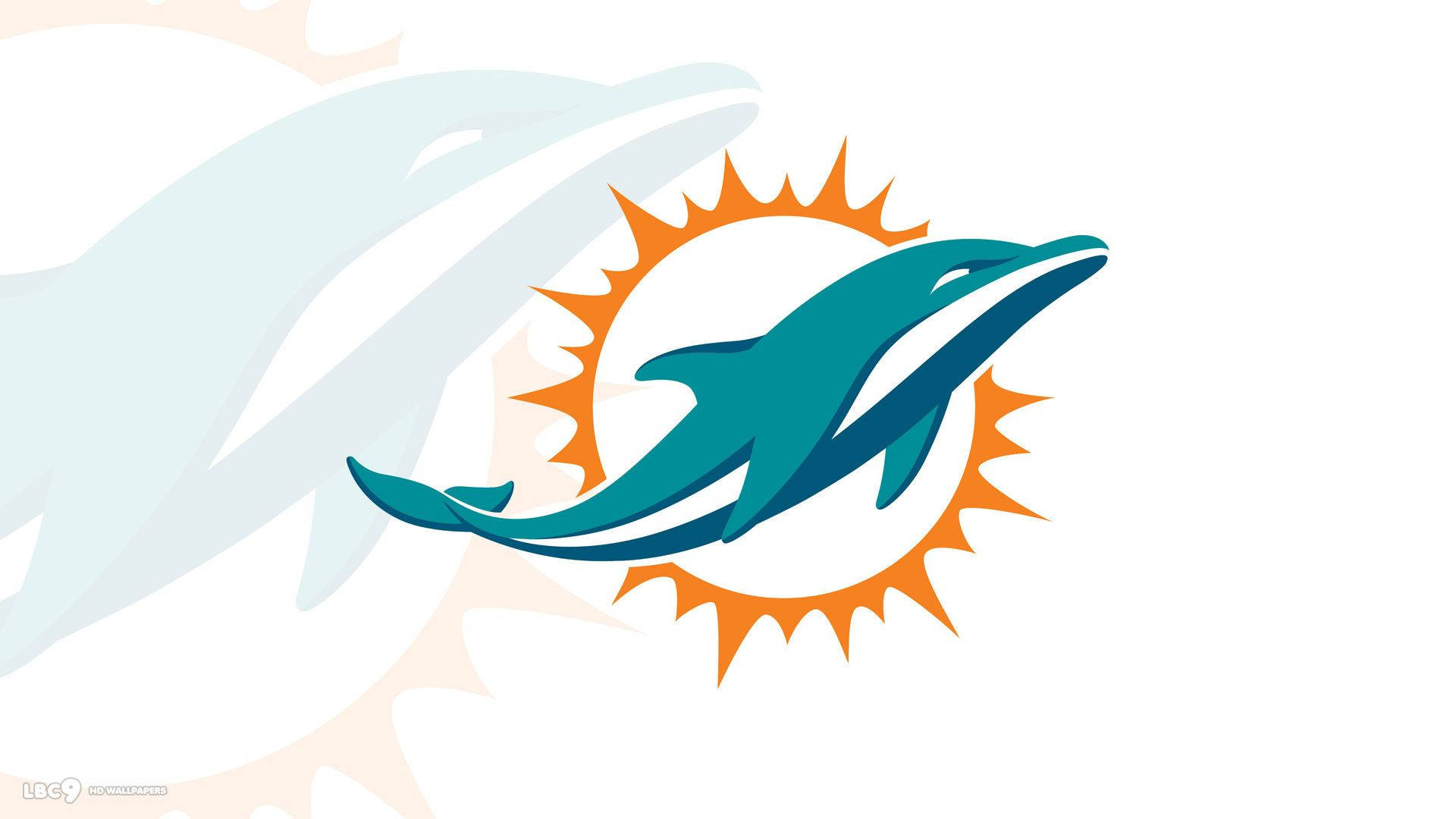 Miami Dolphins Simple Wallpaper