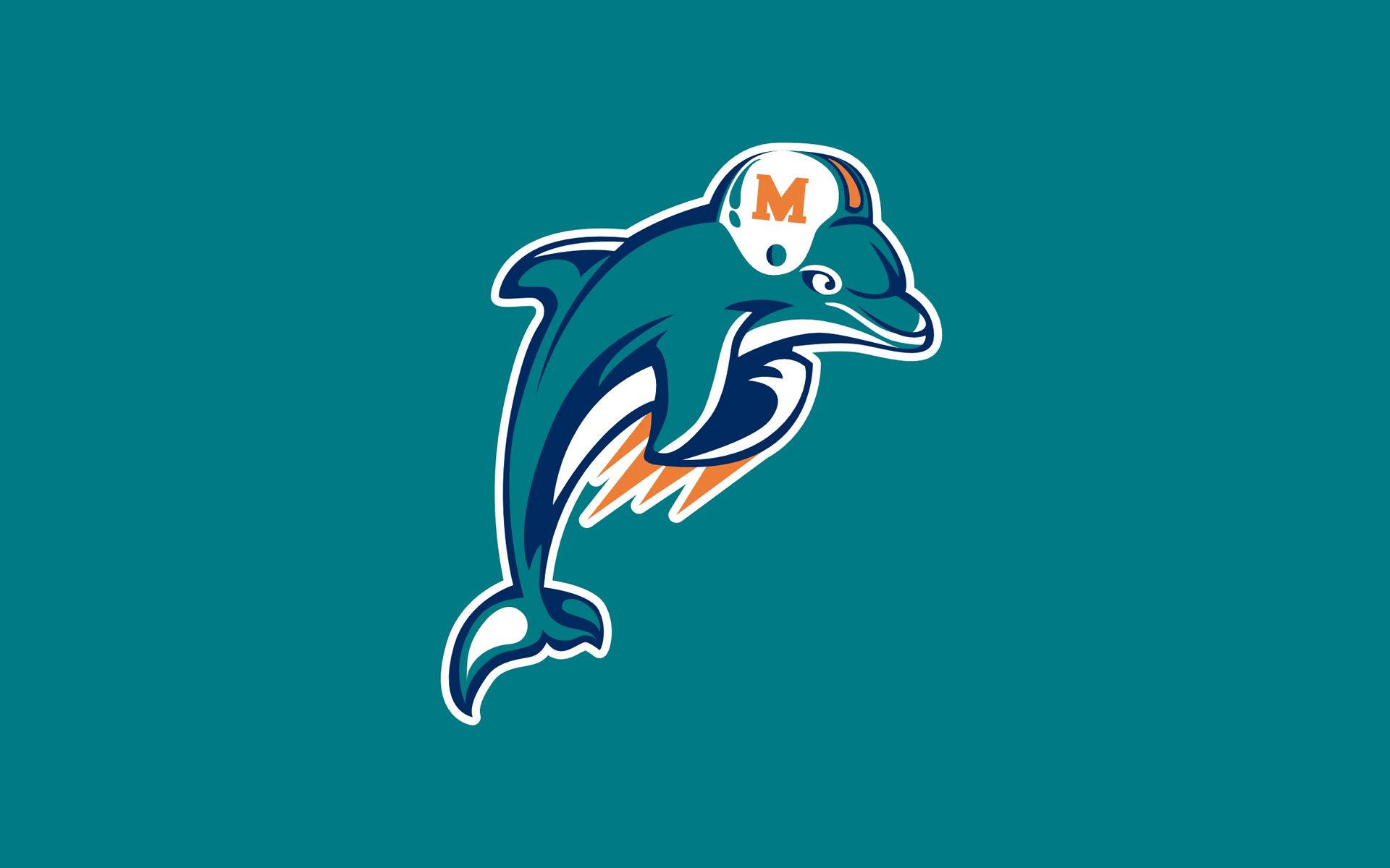 Miami Dolphins Wearing Helmet Wallpaper