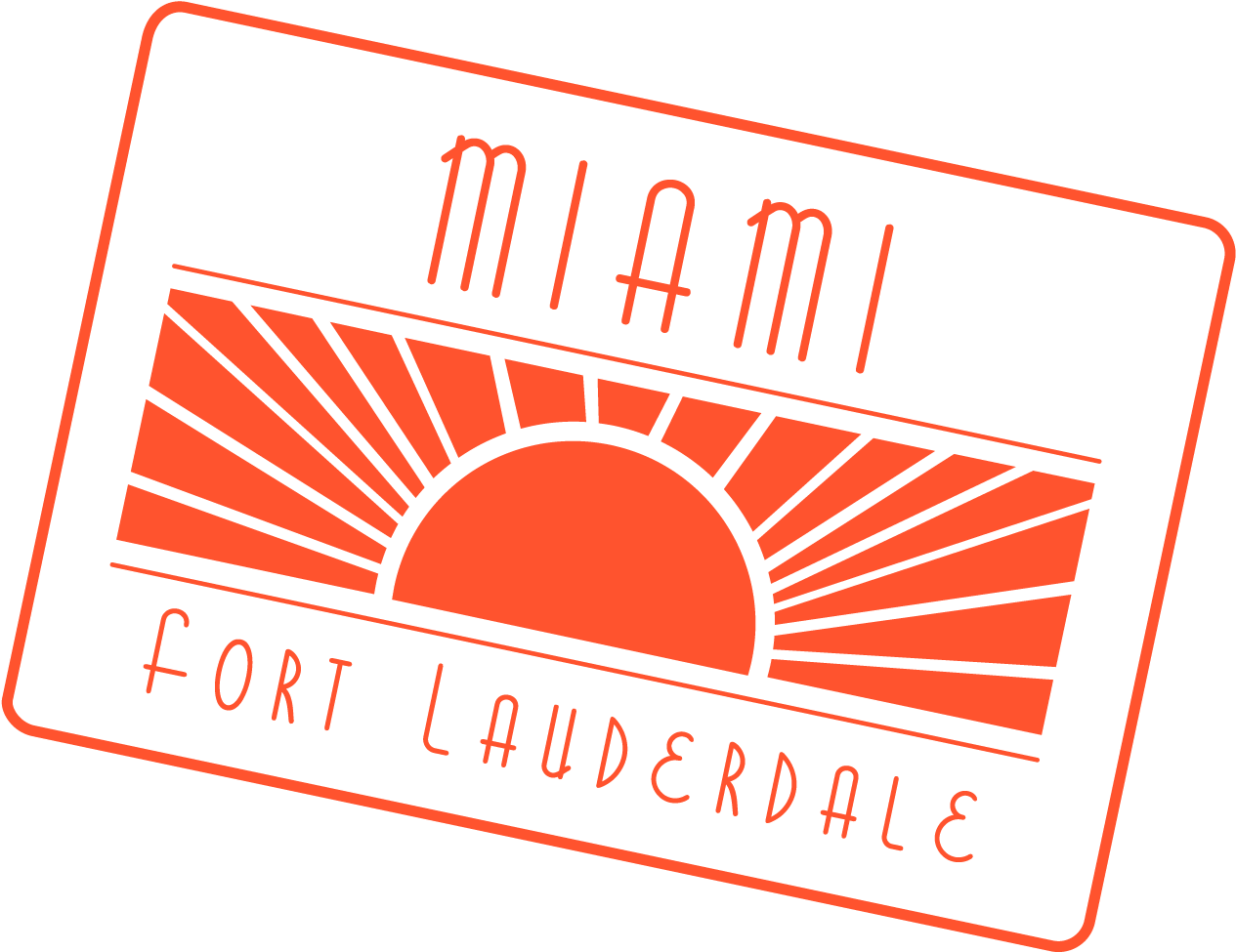 Miami Fort Lauderdale Graphic PNG