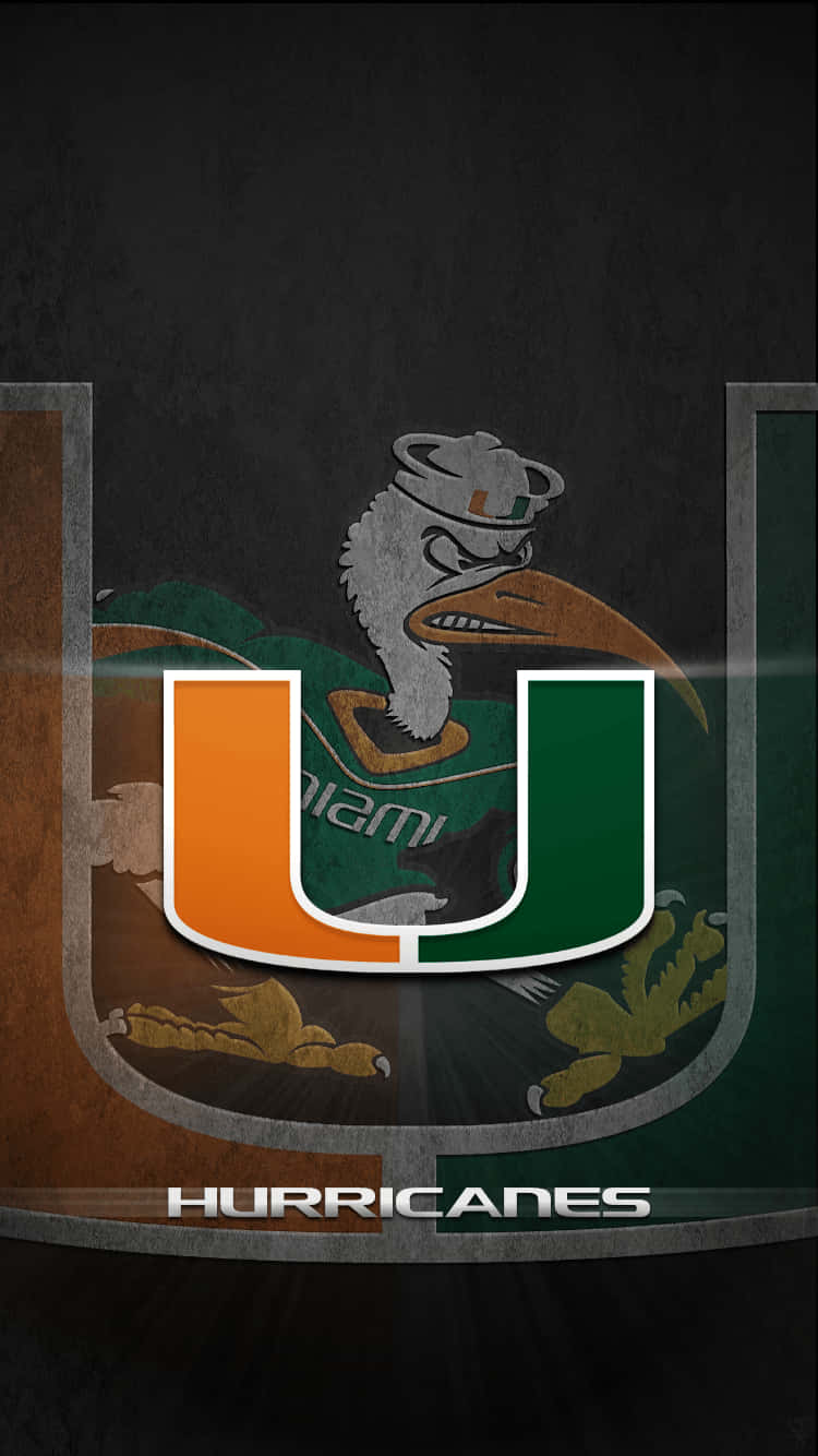 Miami Hurricanes Mascot Logo Wallpaper