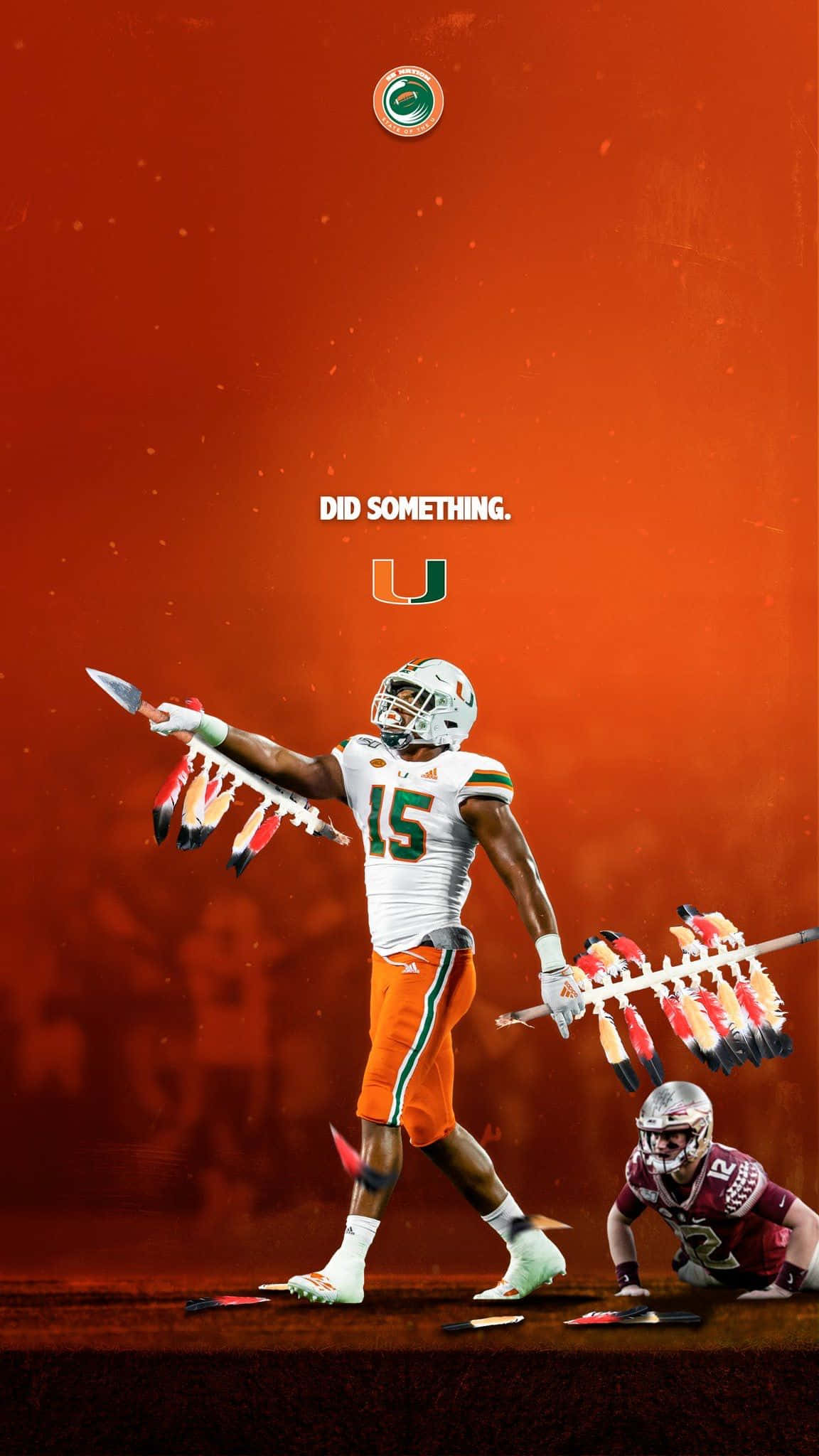 Cheer On The Miami Hurricanes! Wallpaper