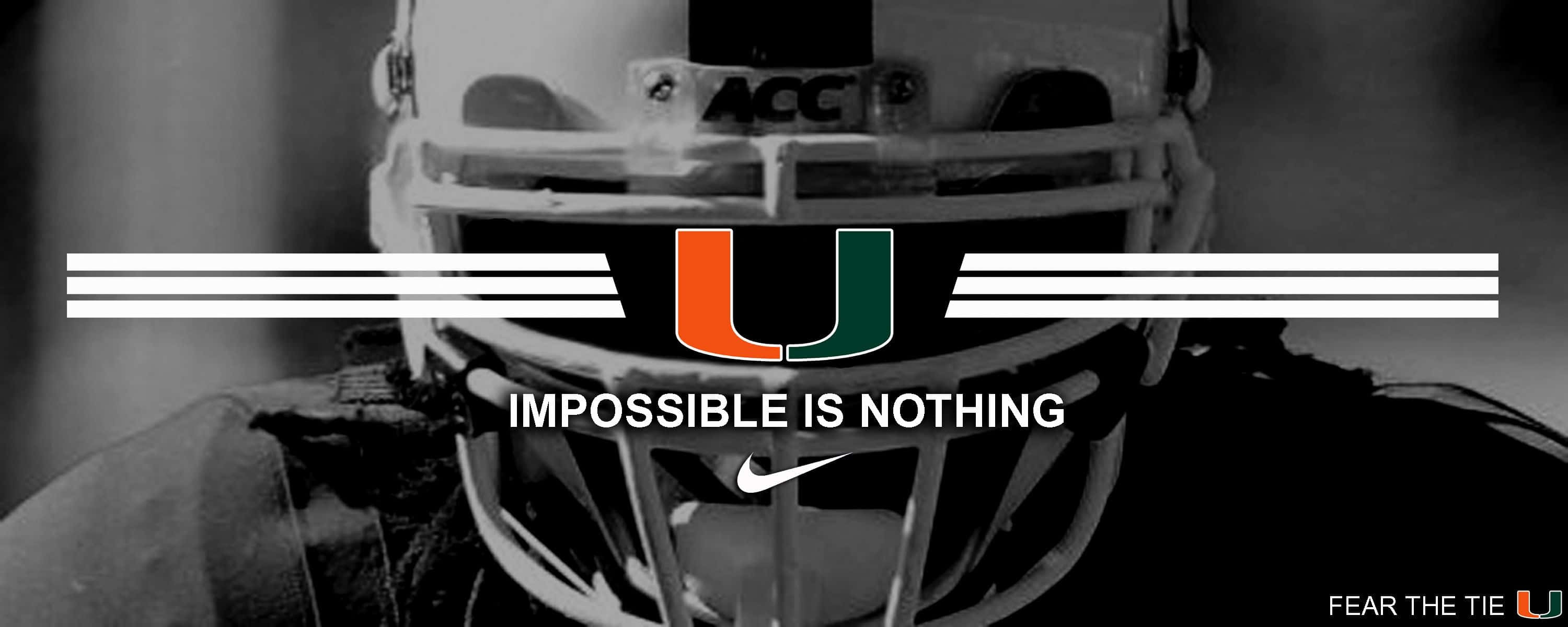 Get Ready To Cheer On The Miami Hurricanes! Wallpaper