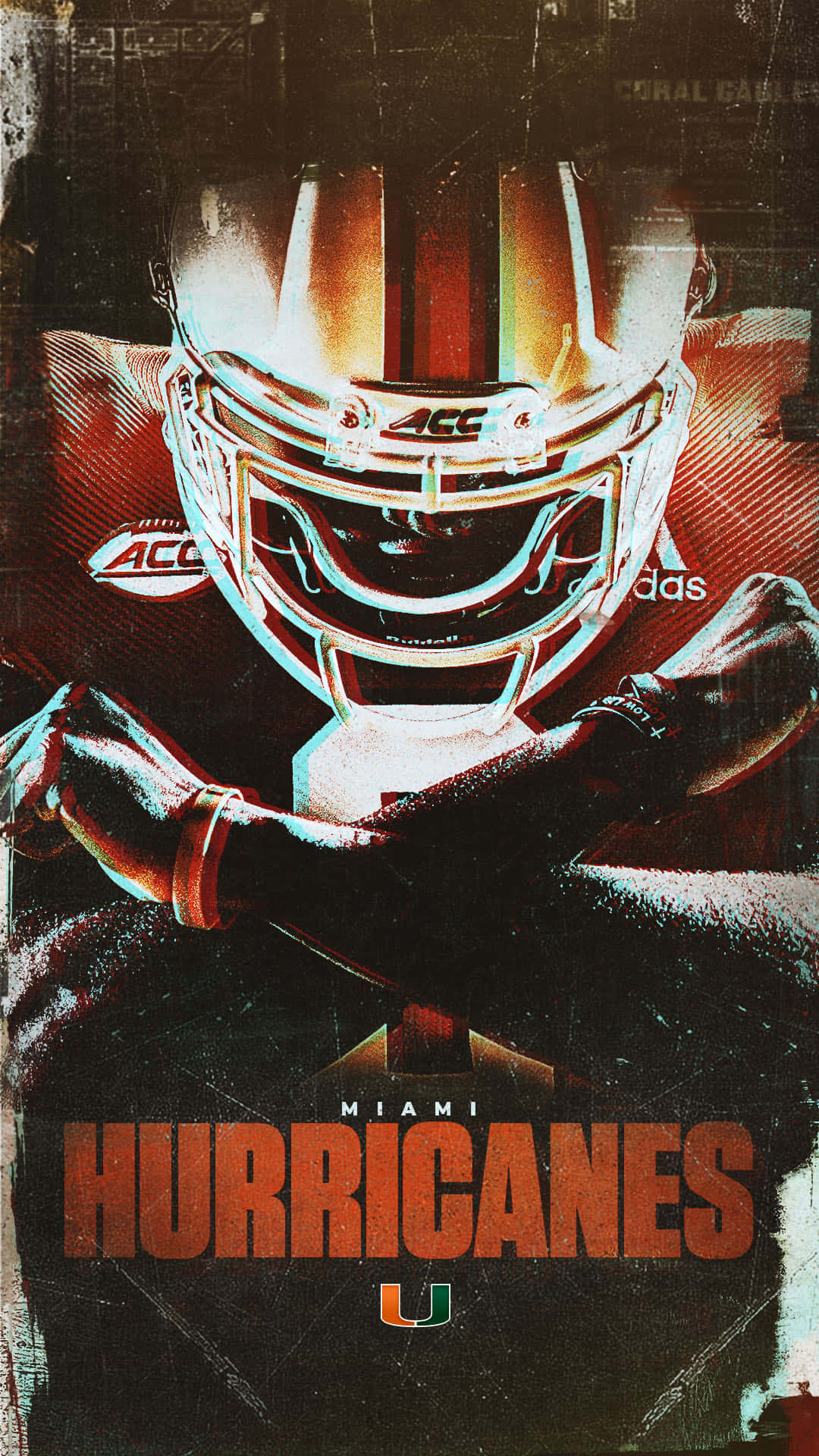 Miami Hurricanes Awesome Edit Wallpaper