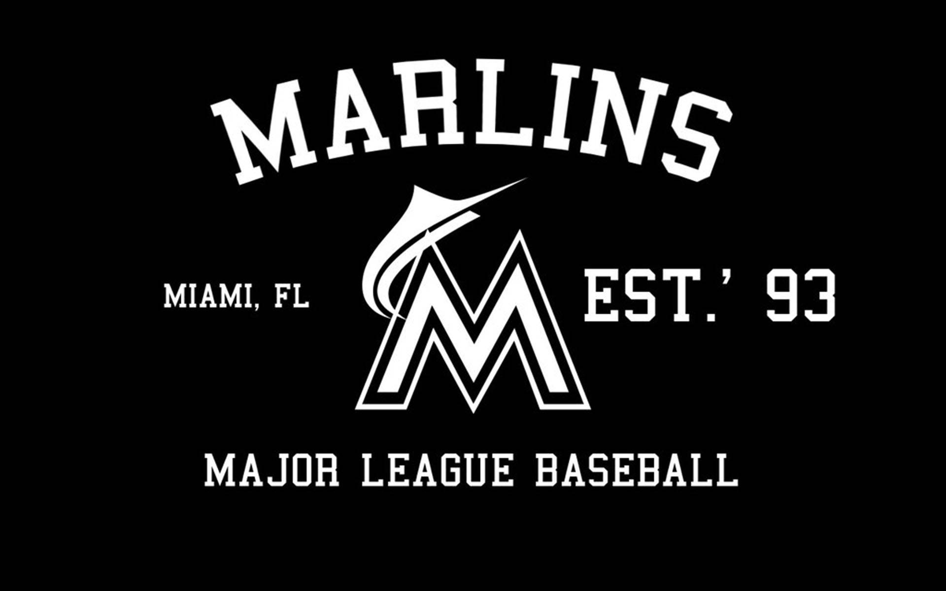 Miami Marlins MLB Banner Wallpaper