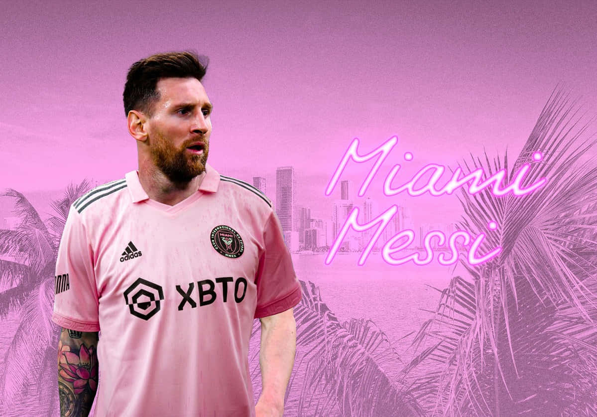 Miami Messi Inter Miami Concept Wallpaper
