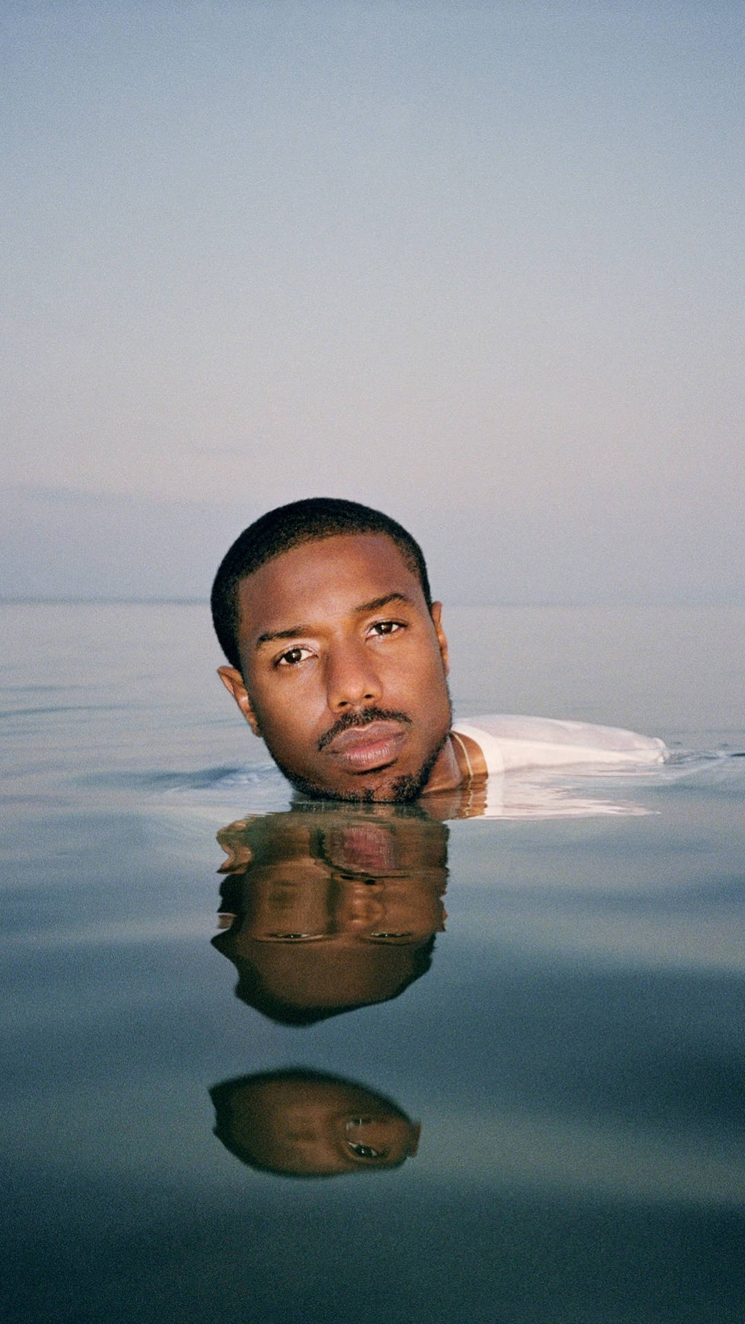 Michael B. Jordan In Water