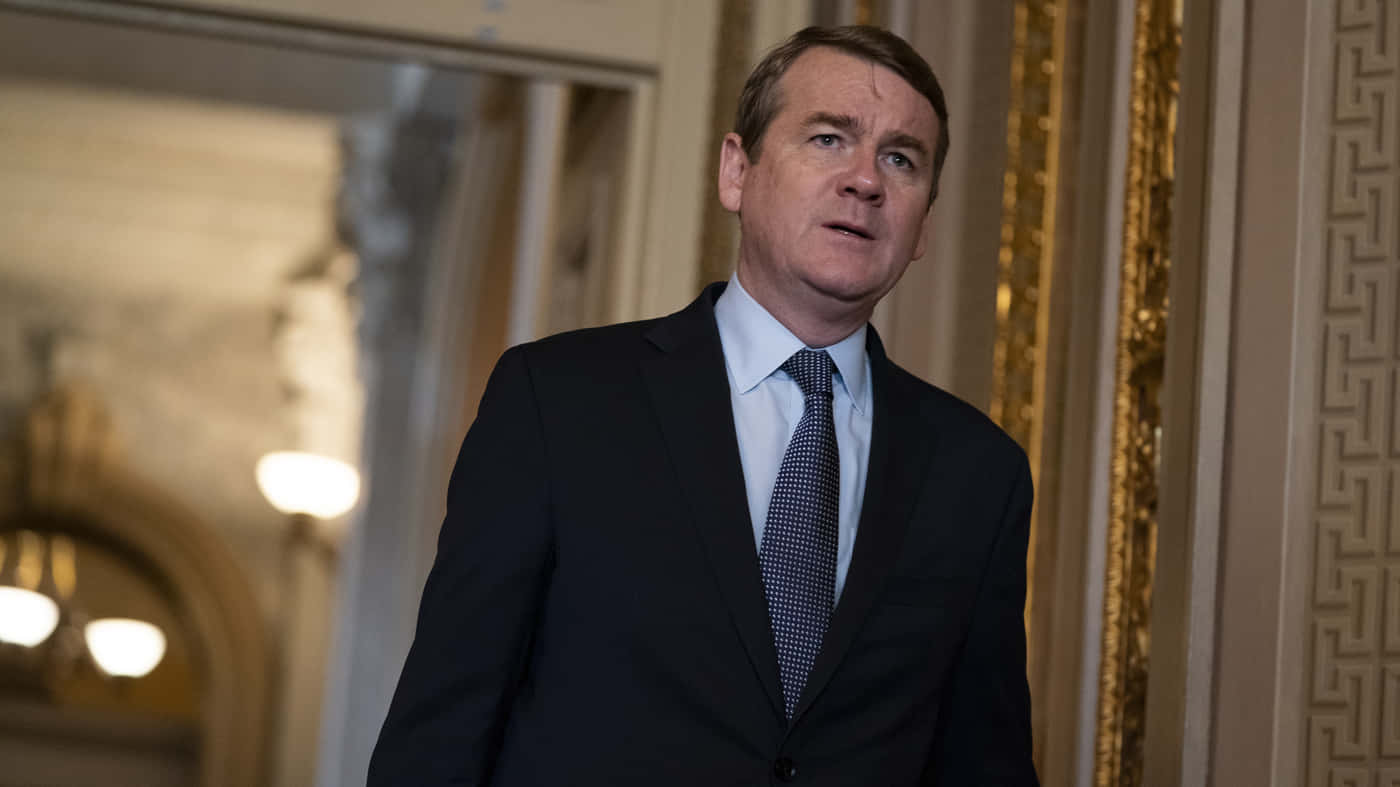 Image  Senator Michael Bennet looking confident in a suit Wallpaper