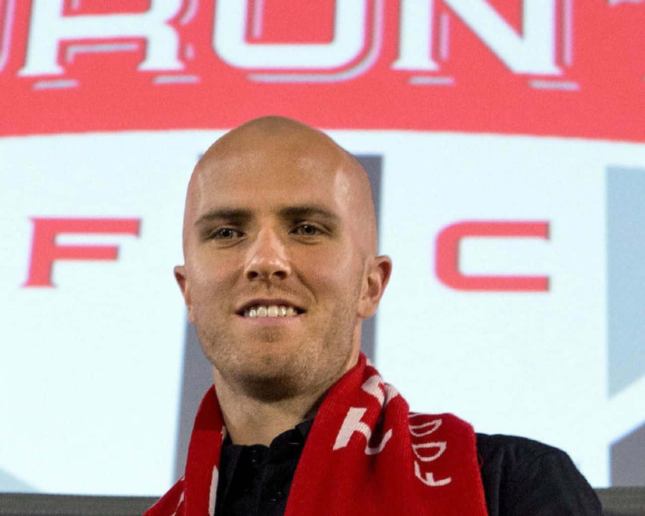 Michael Bradley During News Conference Wallpaper