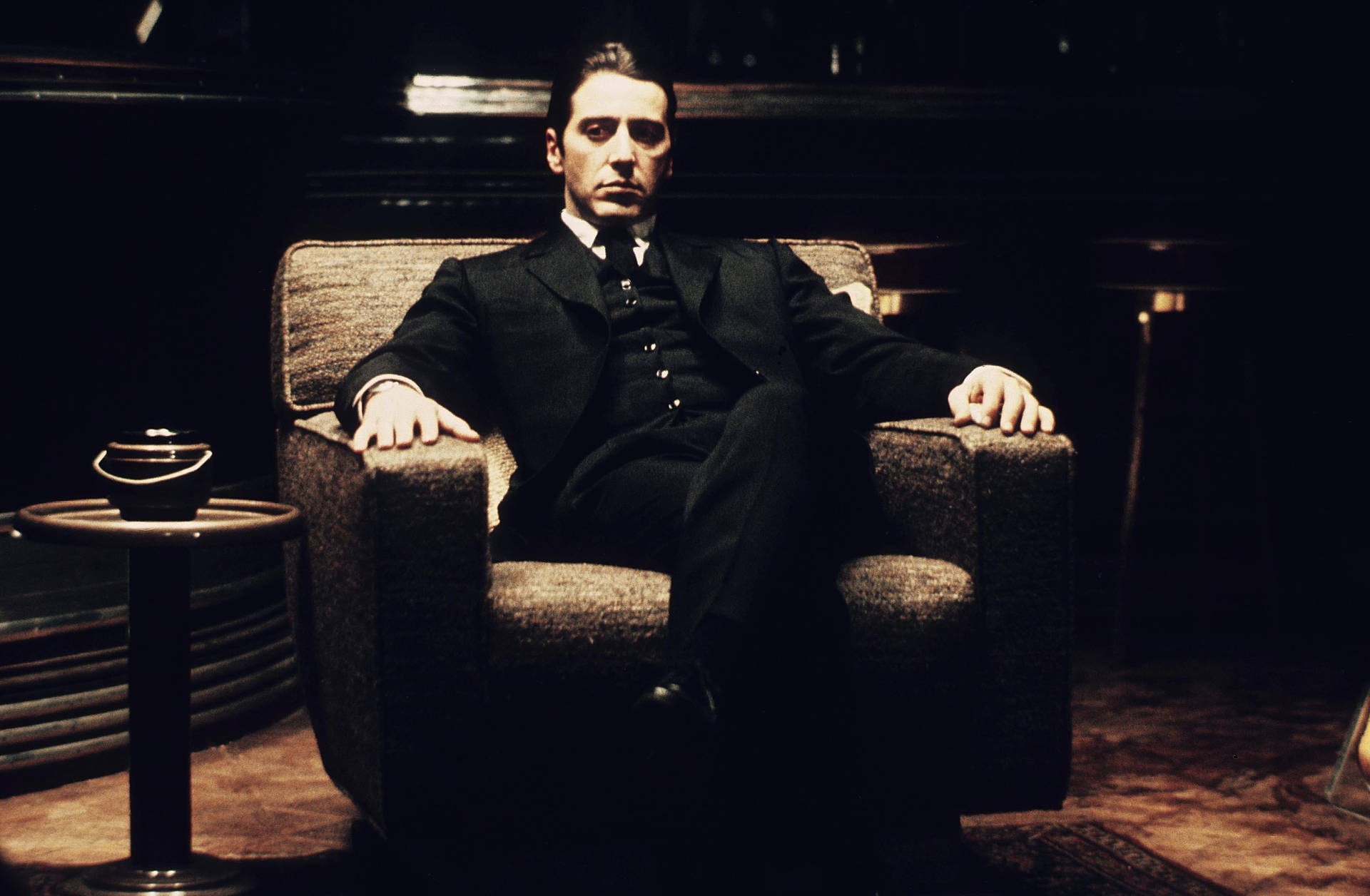 Michael Corleone The Godfather Mafia Wallpaper